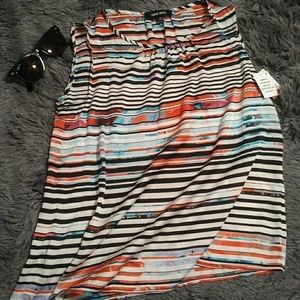 3 for $20 NWT! Nine West flowy striped top xs
